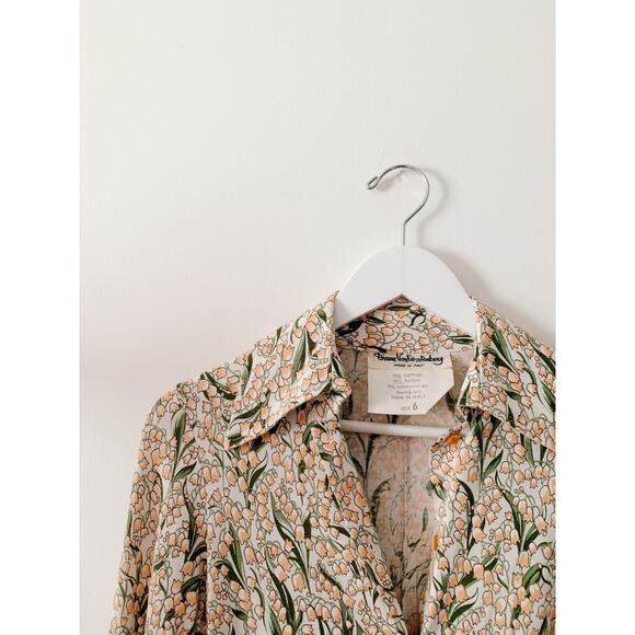 Vintage Diane Von Furstenburg Front Button Dress - Size 6 - Picture 3 of 3